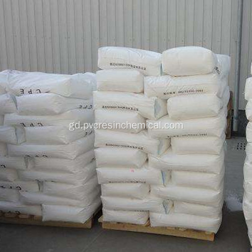 Mion-atharrachadh buaidh Polyethylene Clorinated airson Plastaigean PVC